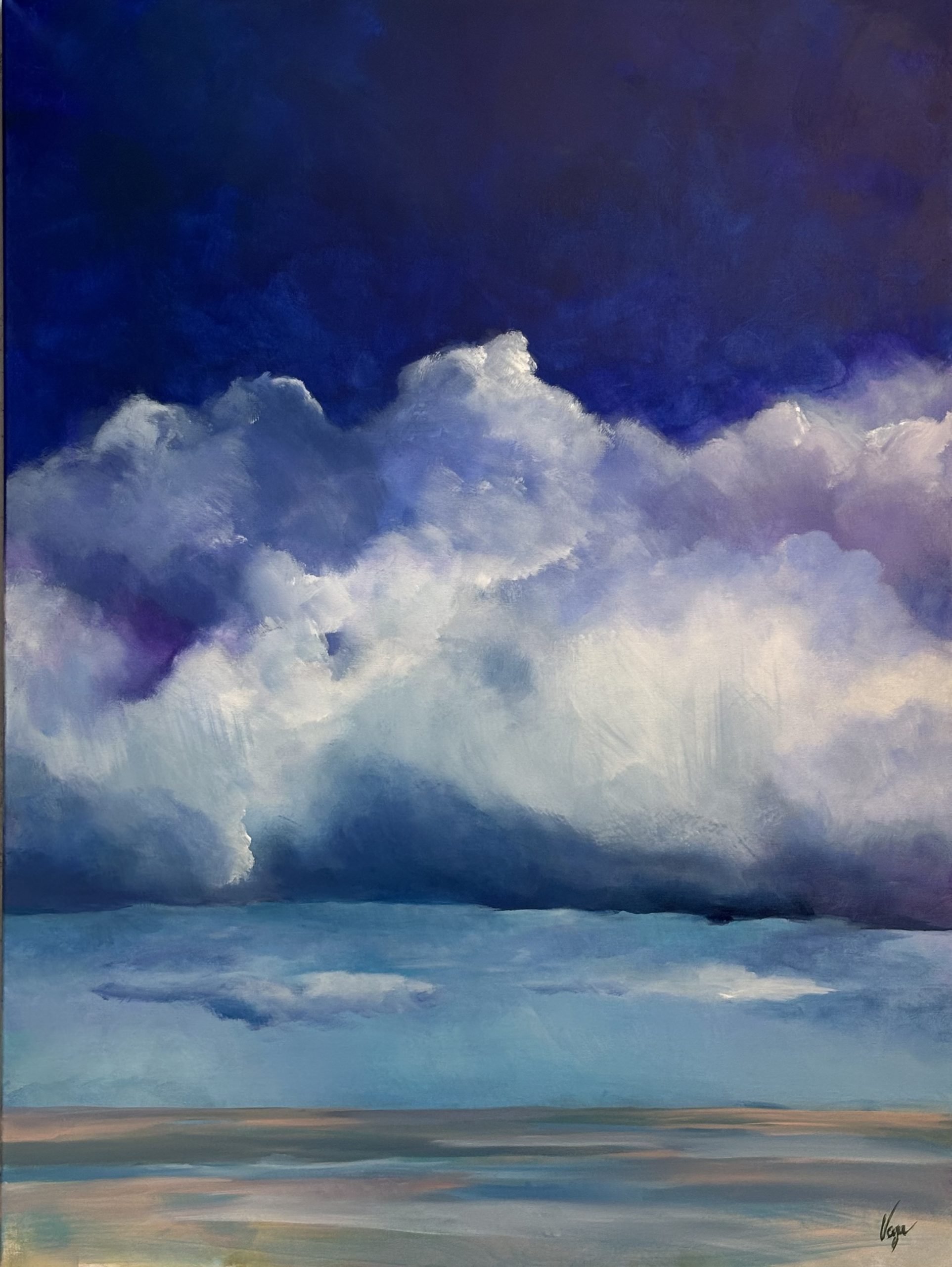 Ciel d'âme
"Apesanteur"
Acrylique sur toile