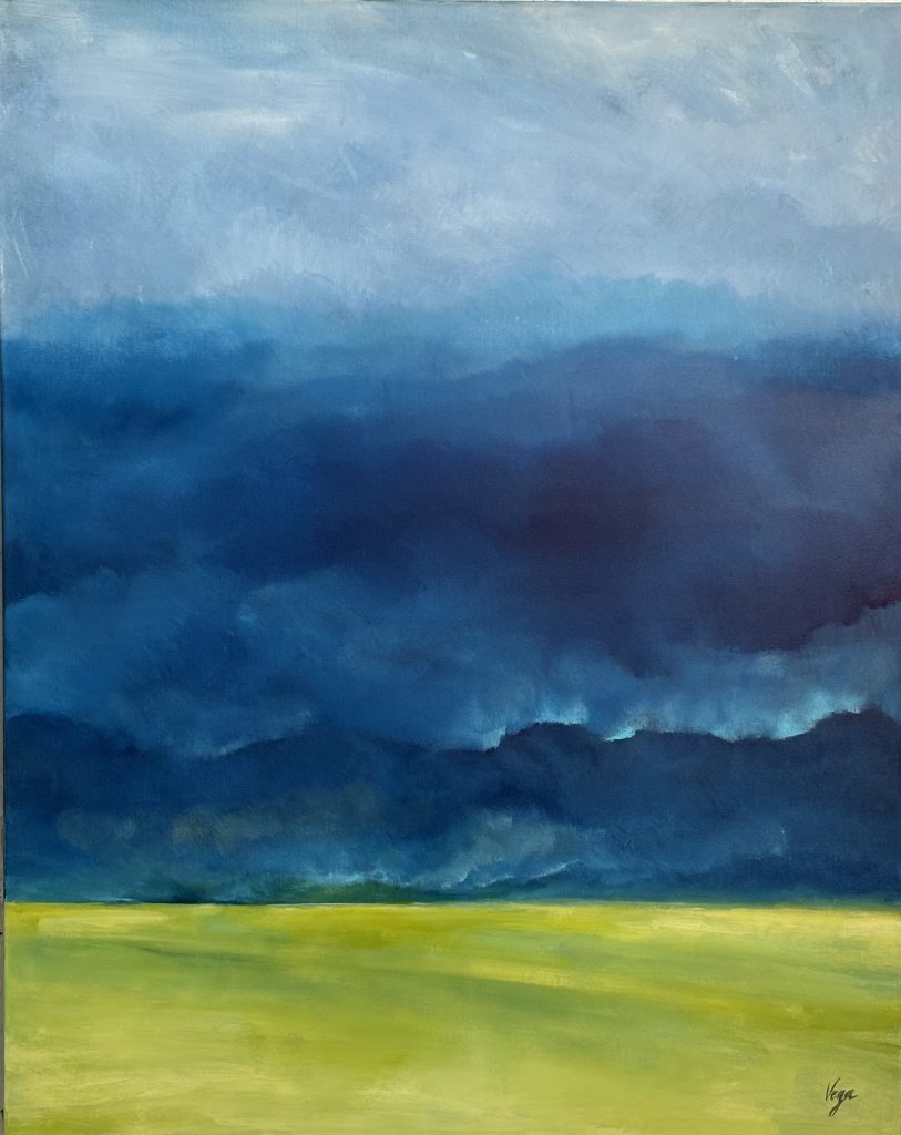 Ciel d'âme
"Bleu infini"
Acrylique sur toile