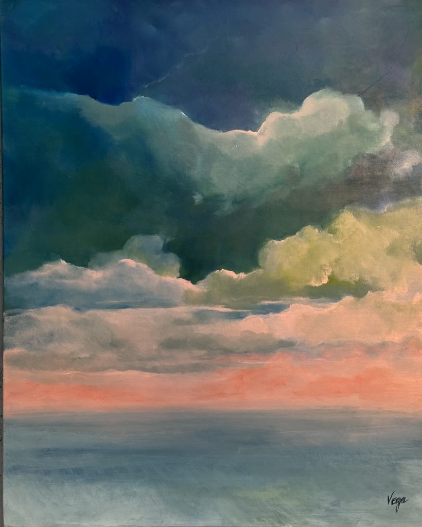 Ciel d'âme
"Espérance"
Acrylique sur toile