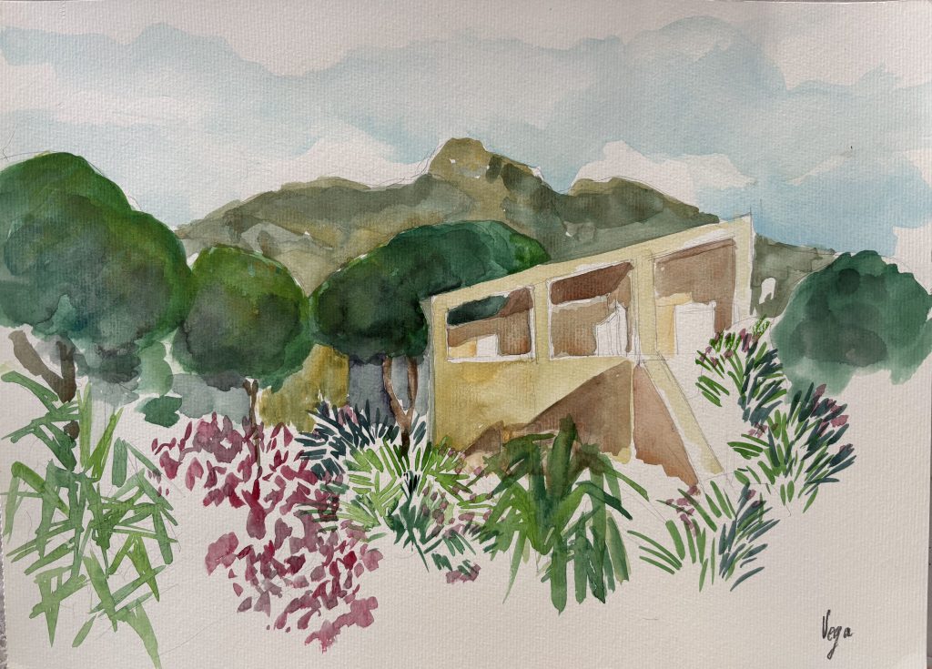 Corse
Aquarelle et crayon sur papier
42X29,7
